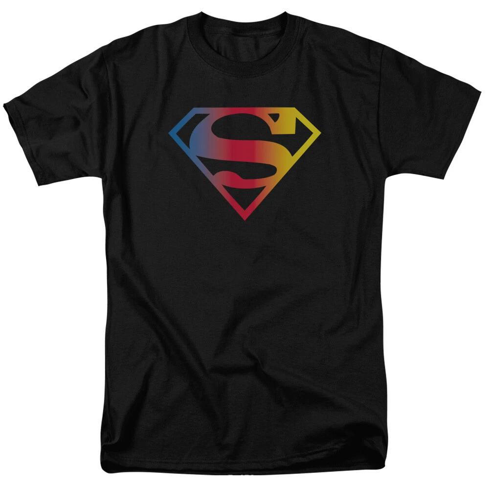 

Superman Color Gradient Logo T-Shirt - Regular or Tank - to 6X L
