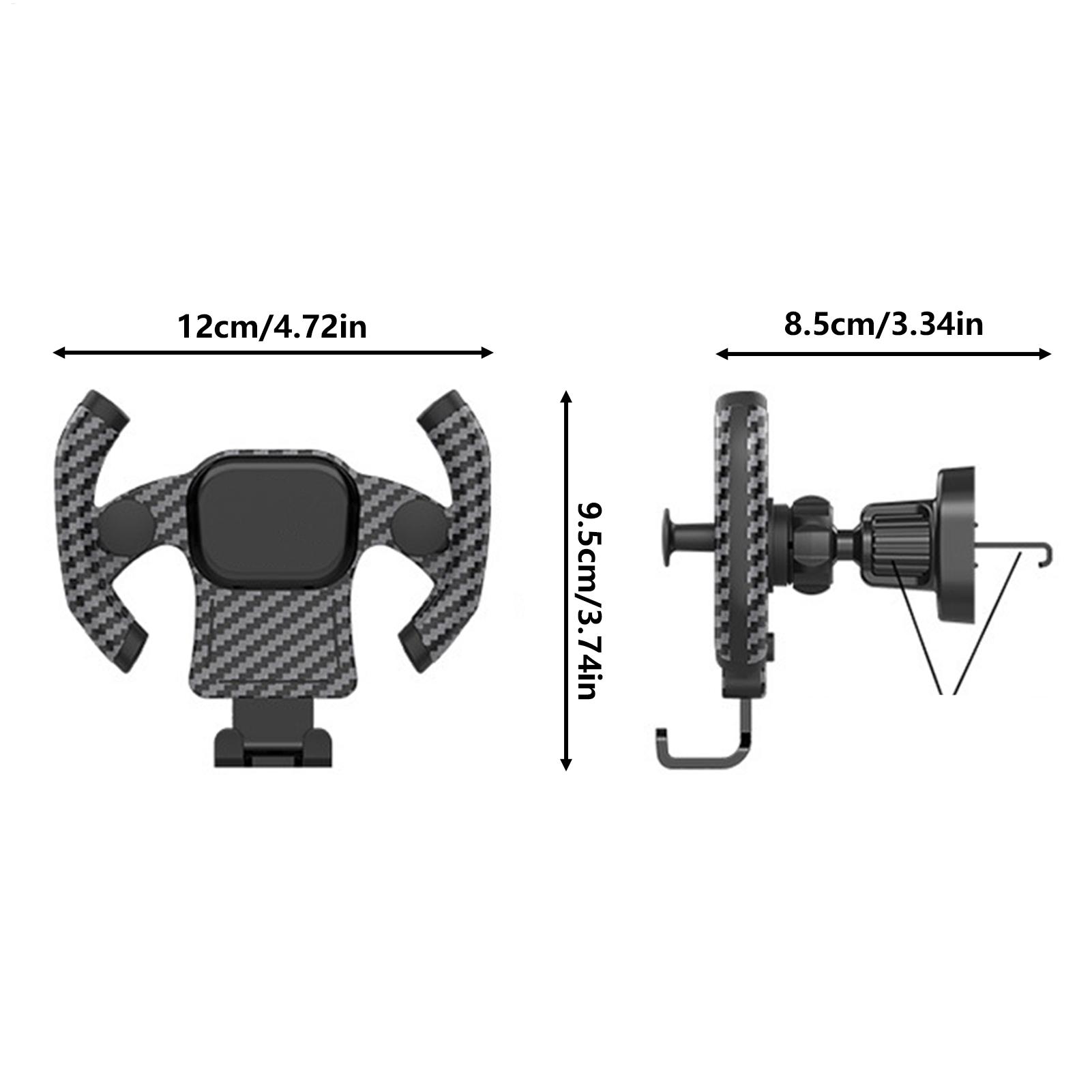 

New Car Air Outlet Mobile Phone Holder Retractable Cradles Smartphone Support Rack Shape Gravitys Mobile Navigation Bracket CN