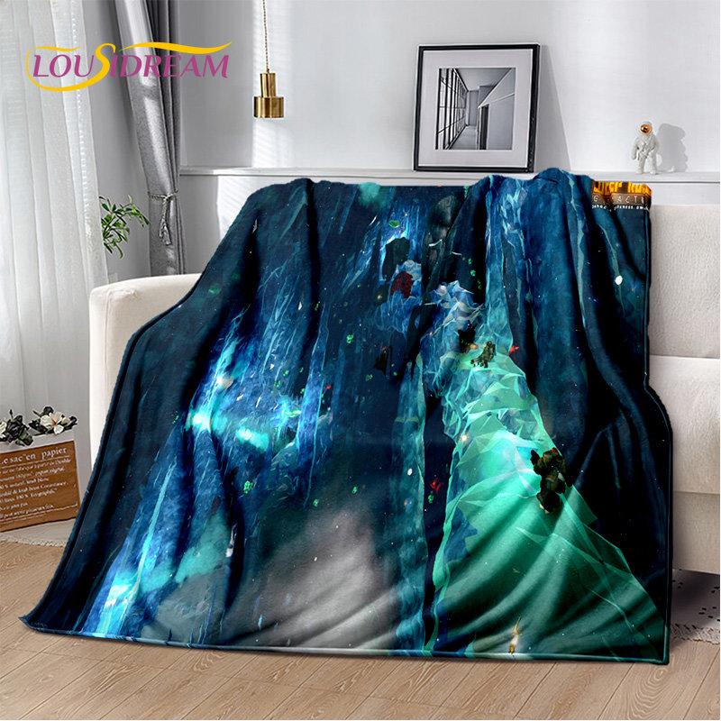 DRG Deep Rock Galactic Game Gamer Soft Plush Blanket,Flannel Blanket Throw Blanket for Living Room Bedroom Bed Sofa Picnic Cover