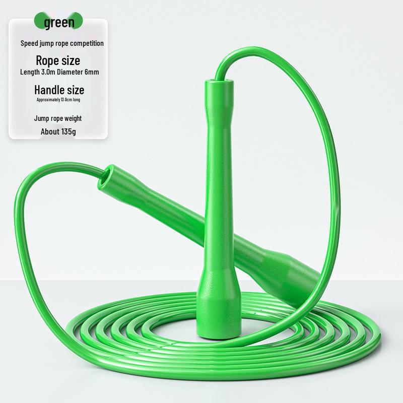 Schnelles PVC-Springseil für Kinder und Jugendliche - Ideal für Schulsport, Prüfungstraining und professionelles Boxen