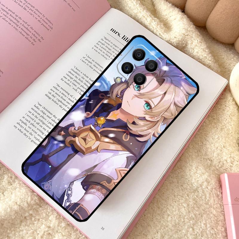 Smug Albedo Genshin Impact Case For Samsung Galaxy M31 M13 M11 M12 M14 M15 M06 M16 M36 M56 M53 M32 M52 M35 M55 M34 M54