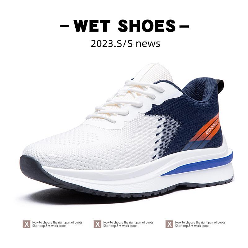 

Мужская обувь очень большого размера весна и осень 2025 новая сетчатая спортивная обувь модная повседневная обувь толстая подошва внутренняя высота увеличение обувь для папы 44