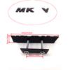 3D Black MKV MK5 Rear Car Emblem Grill and Truck Car Sticker for Volkswagen VW Golf Jetta MK5