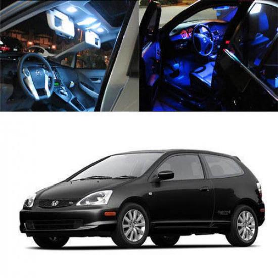 

4 x 5050-SMD LED Full Interior Lights Package For 2001-2005 Honda Civic Si EP3