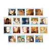 TV Anime "Your Lie In April" Trading Scene Acrylic Stickers Box of 18