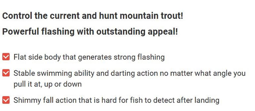 Yo Zuri Duel Hardcore Trout Heavy Flat 80S Momeală Scufundătoare F1262-MCLY (8204)