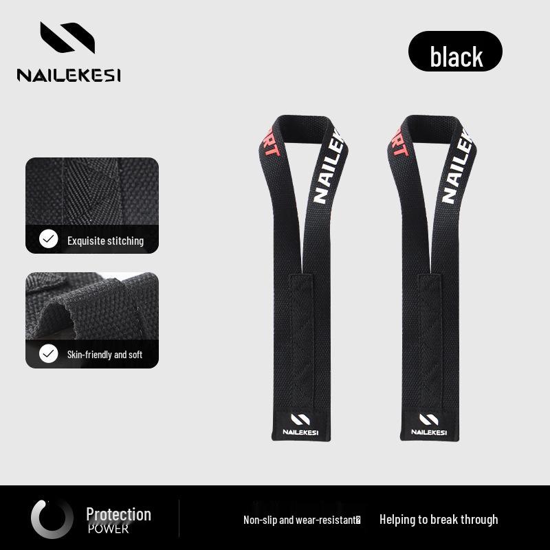 Fitness Grip & Resistance Band for Deadlift, Pull-up, Dumbbell & Back Training