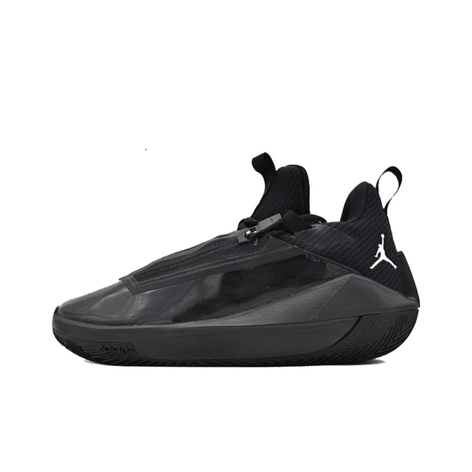Jordan Jumpman Hustle PF Cushioning Support Low Basketball Shoes Unisex Sneaker Black AQ0394-001