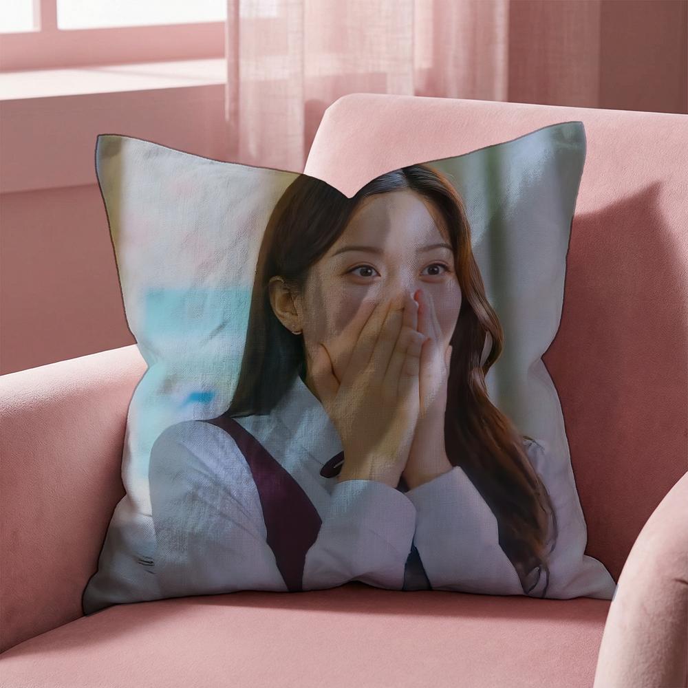 M-Model M-MUNS K-KA Y-YOUNGS Cushion Cover Multi-Scene Pillow Cover for Home & Car - Reversible, Soft & Durable for Daily Use