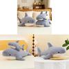 Cute Shark Plush Pillow Toy With Cartoon Design For Kids And Giftgiving