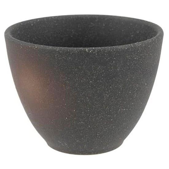 Tatara teacup 110cc black sand porcelain made Japan 23273