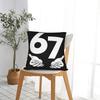 67 Six Seven Funny Meme Pillow Case  Graphic Pillow Cover For Sofa Home Decoration Morden Pillowcases
