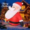 5.91FT Inflatable Toy Santa Claus Gift Box with LED Lit Xmas Yard Party Decoration Christmas Home Supplie Ornament Festive Gift