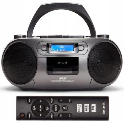 Boombox Radioodtwarzacz Bluetooth Aiwa Bbtc-660Dab/Mg Dab+ Z Pilotem
