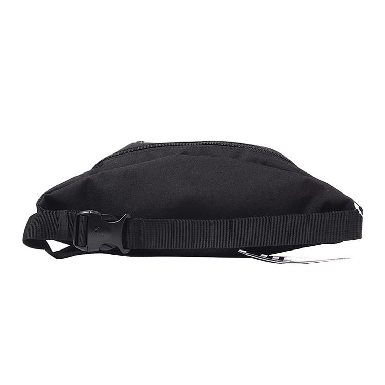 New Adidas Polyester Crossbody Bag, Sports Bag, Waist Bag Small Unisex Black AJ4230