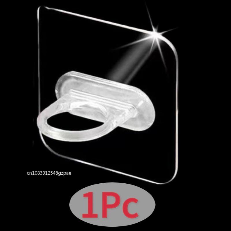 

Прозрачный кольцевой липкий крючок круглый самоклеящийся держатель для карниза настенный крючок для пульверизатора органайзер для ванной комнаты кухни