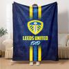 LUFC Print Flannel Blanket High Quality Warm Comfortable Cover for All Seasons Perfect for Gifts Home Decor