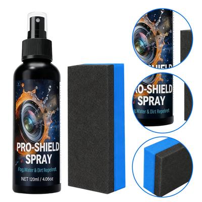 Screen Cleaner Spray Kit 120ml Camera Lens Cleaner Lens Cleaning Solution Spray For Eyeglasses Monitors Tablets Digital Lens