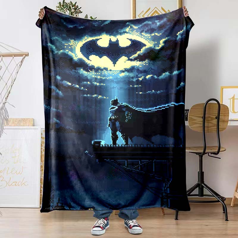 The Batman Blanket Is Suitable for Beds, Sofas, and Various Other Occasions, Making It A Perfect Gift for Friends and Family.