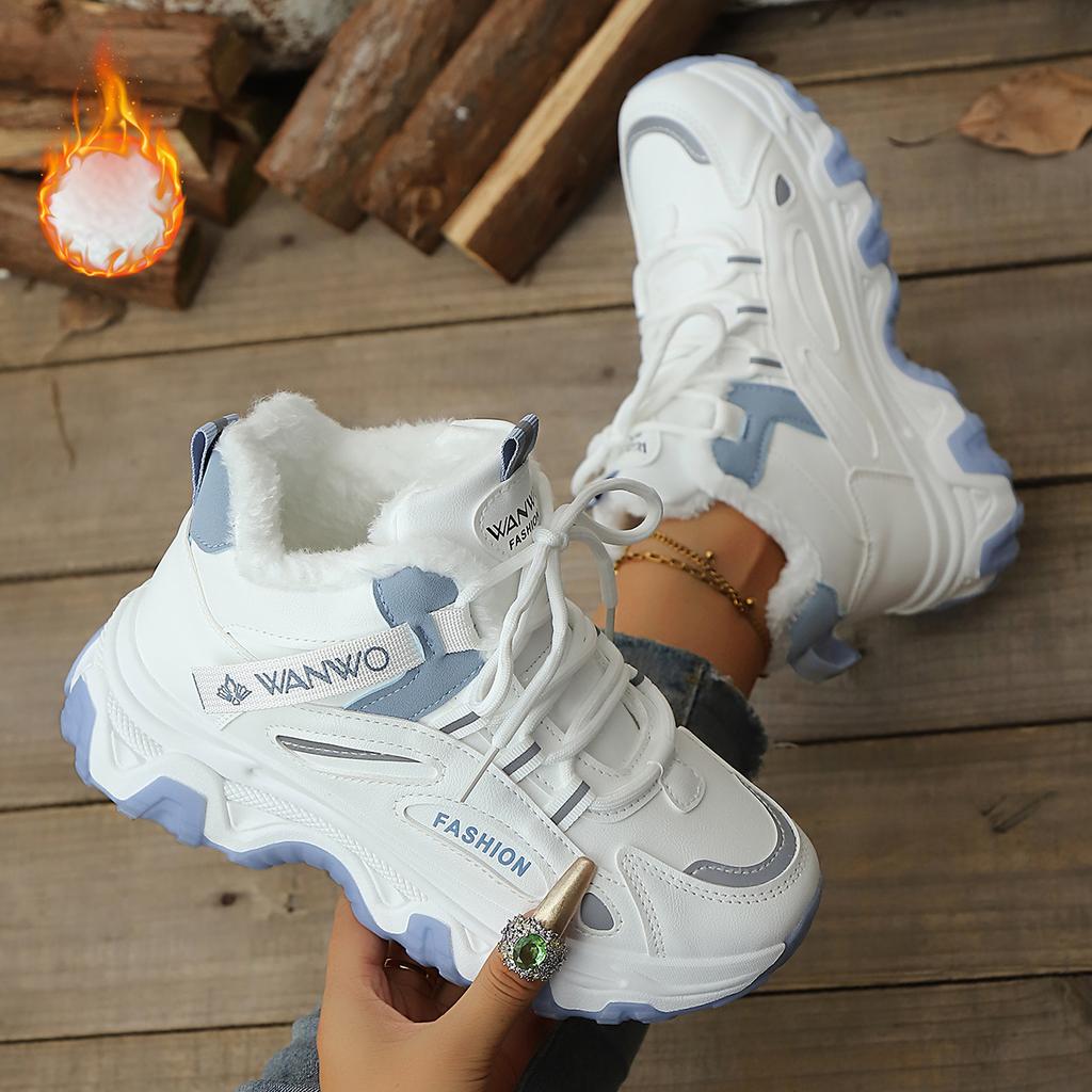 Fashion 2025 New Women Casual Snow Boots Winter Outdoor Walking Ankle Boots Non Slip Comfortable Designer Shoes Women Zapatos De Mujer