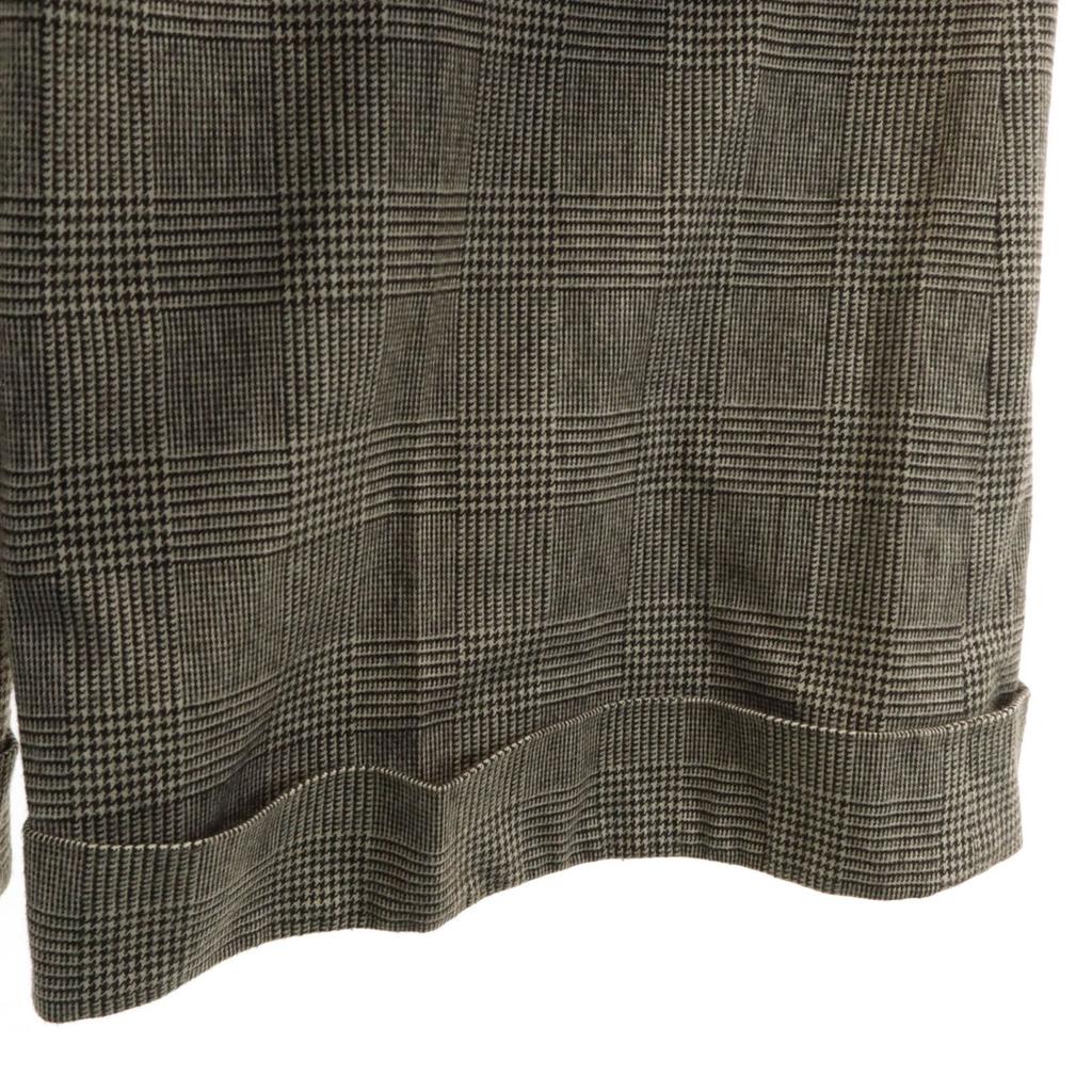 Unused GRACE CONTINENTAL Made In Japan Houndstooth Pattern High Waist Wide Pants Women Used