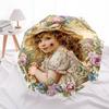 Victorian Princess Umbrella Automatic Open/close, Sturdy Iron Frame & 8-Rib Structure, Umbrella for Women & Men, Christmas Gifts