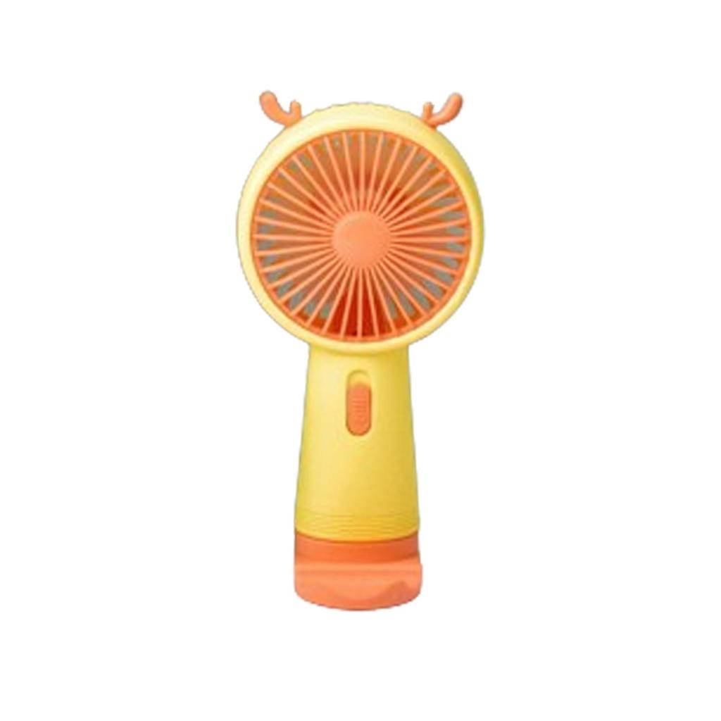 Desktop Fan Random Color Cute Lightweight Handheld Fan for Home Office Party