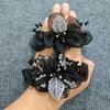 Elegant Women's Mesh Scrunchie Hair Tie - Luxurious High-End Hair Accessory