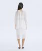 WNDERKAMMER Sheer Banding Skirt_White