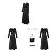 The Nun 2 Cosplay Costume For Halloween With Polyester Dress For Stage Performance