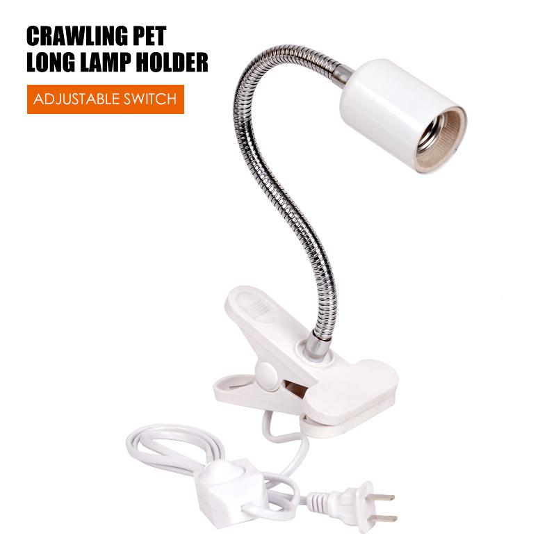 UVA+UVB 3.0 Pet Reptile Lamp Set Turtle Heating Lamp Holder Mini Pet Heat Bulb Amphibians Lizards Temperature Controller Light