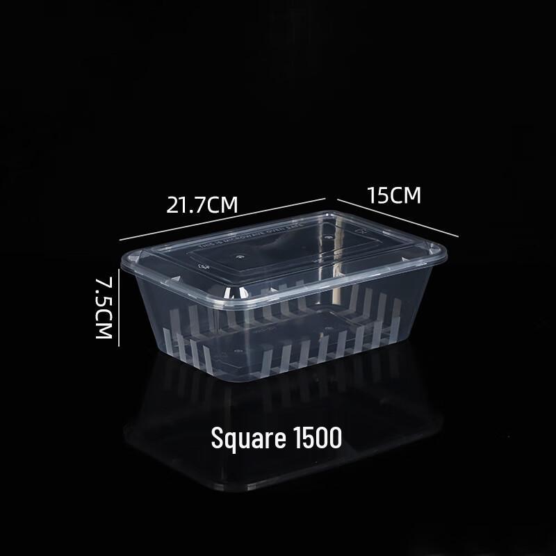 Clear Disposable Takeaway Food Containers