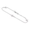 Les Trésors De Lily [I9800] - Silver Bracelet 'Cross' Silver White (rhodium-plated) - 12x8 Mm