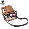 Humerpaul Men Leather Messenger Bag Multifunctional Shoulder Bag Handbag Briefcase Travel Backpack