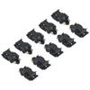 10pcs Electric Kettle Switch Thermostat Temperature Control 4 6x2 2mm/1 81x0 87