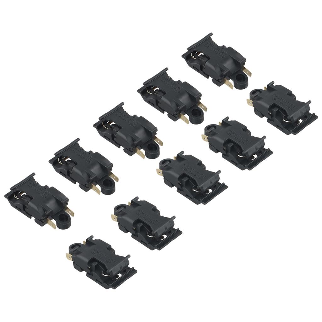10ks Spínač rychlovarné konvice Regulace teploty termostatu 4 6x2 2mm/1 81x0 87