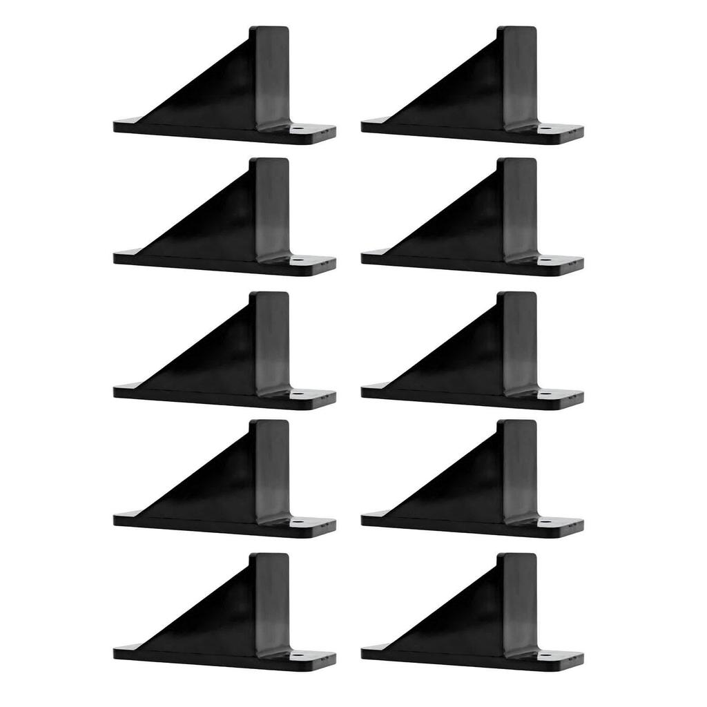 10 Pack Metal Roofs Snow Guards with Sealing Washers Screws Roof Snow Stops for RV Trailer