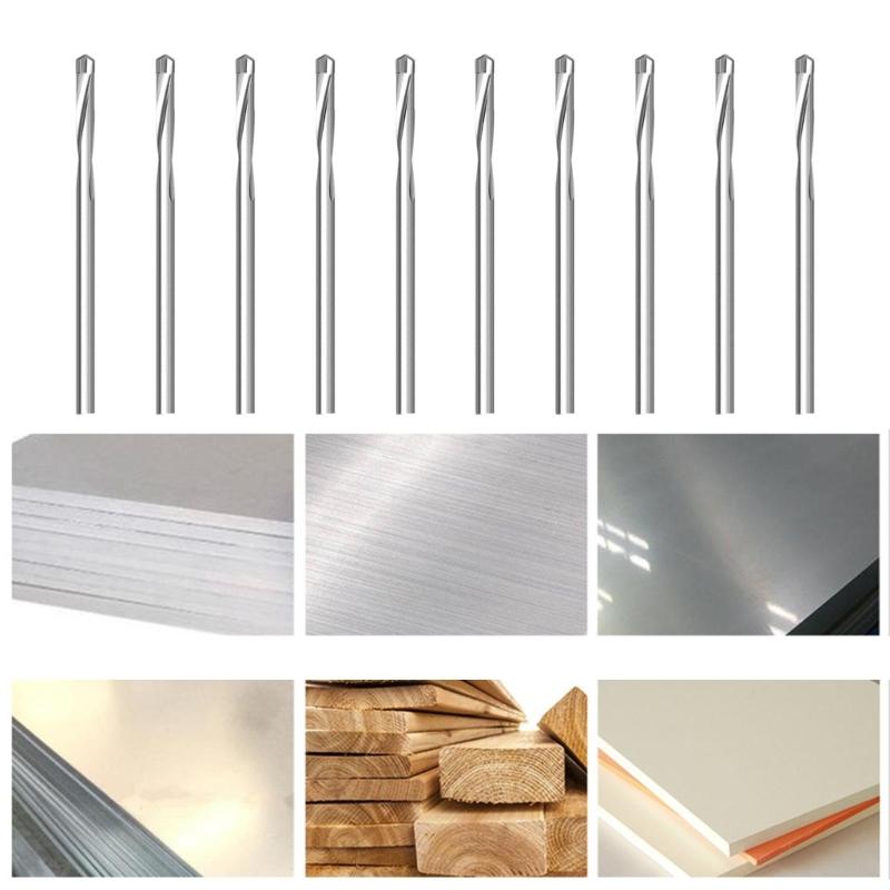 10Pcs Twist Drill Bit Electric Drill Bit For Wood Metal Stainless Steel Aluminum Drilling Quick Hole Metalworking