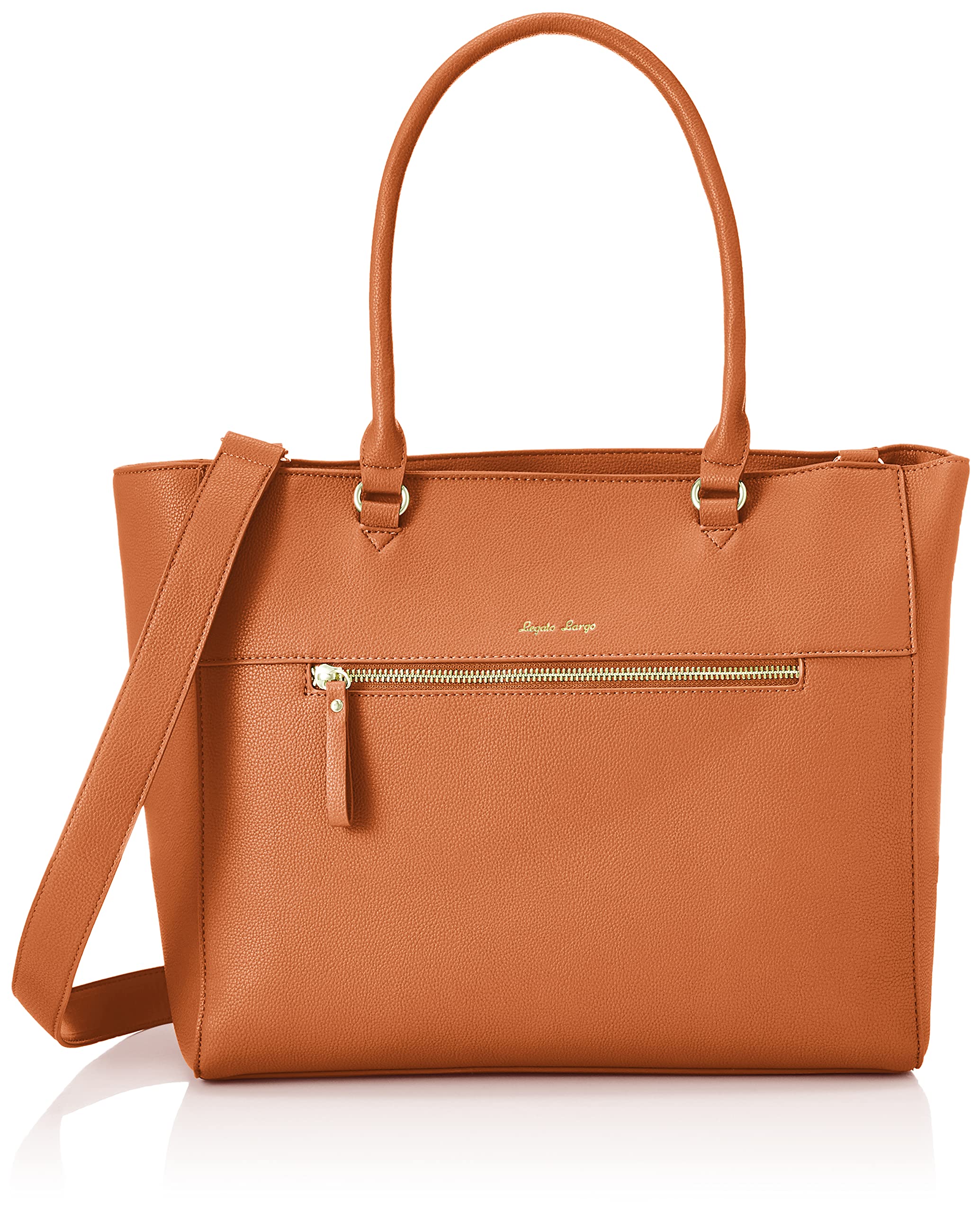 Tote PC A4 Shoulder Lusso Camel [Legato Largo] 2-Way Bag, Compartment, Size, Bag, LG-U0051, Women s,