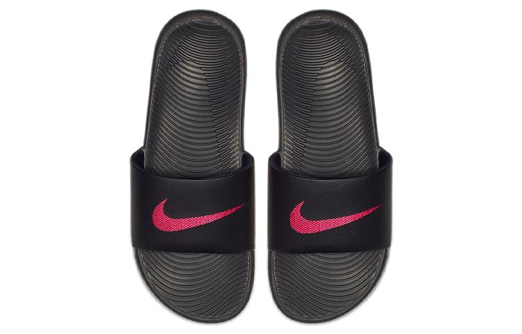 Nike Kawa Slide Schwarz Leuchtendes Pink Damen 834588-060