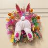 Easter Bunny Ear Butt Decoration Outdoor Yard Lawn Patio Pathway Spring Rabbit Ears Butt Garden Stake Ornament