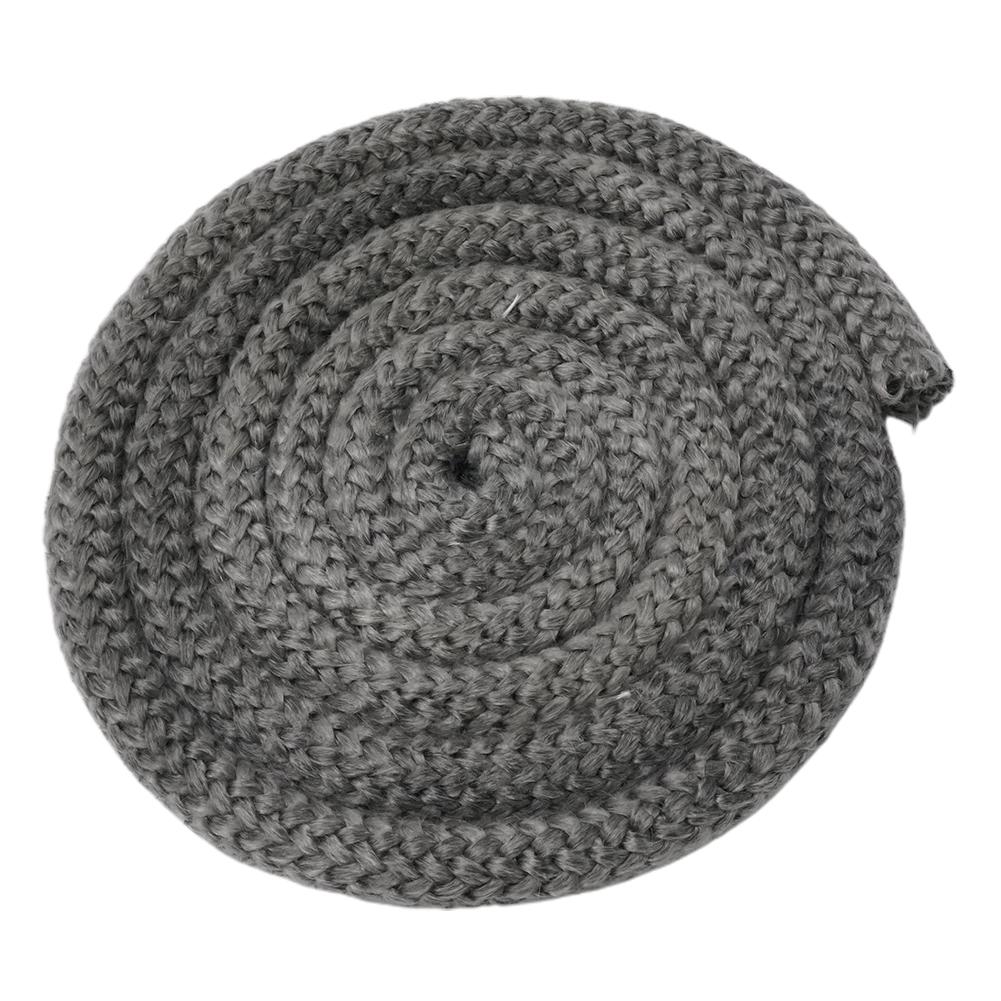 18/20mm Rope Seal Black Fiberglass Fireplace Gasket Cord 18mm