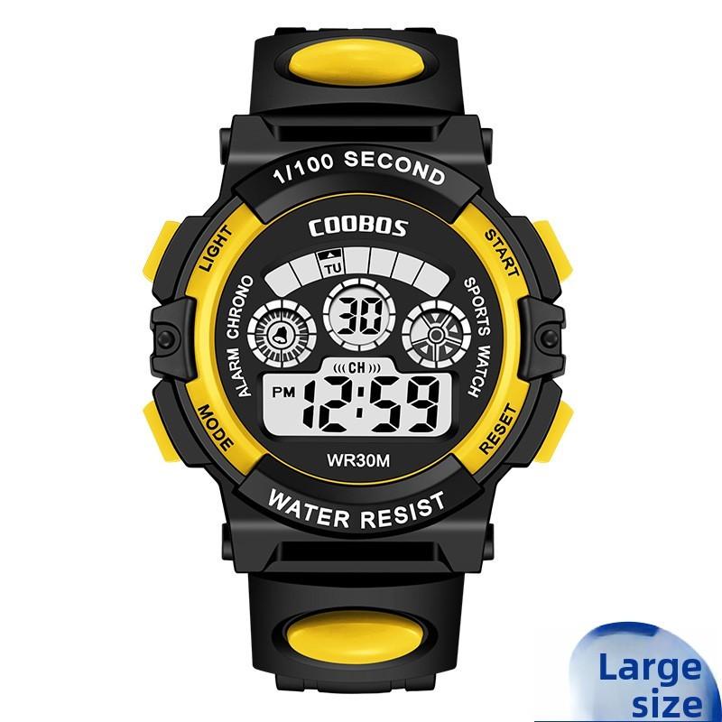 

Children Waterproof Led Digital Sports Watch With Night Light For Active Wear