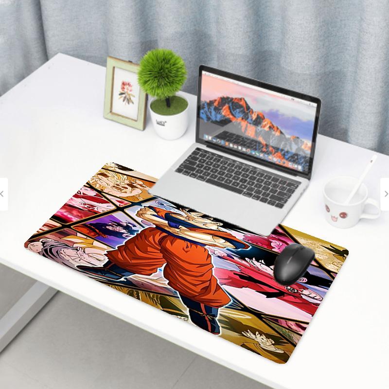 DRAGON BALL Print Mouse Pad, Anti‑Slip Desktop Keyboard Mat, for PC Laptop Gaming Working Daily Use, Cool Festival Surprise Gift