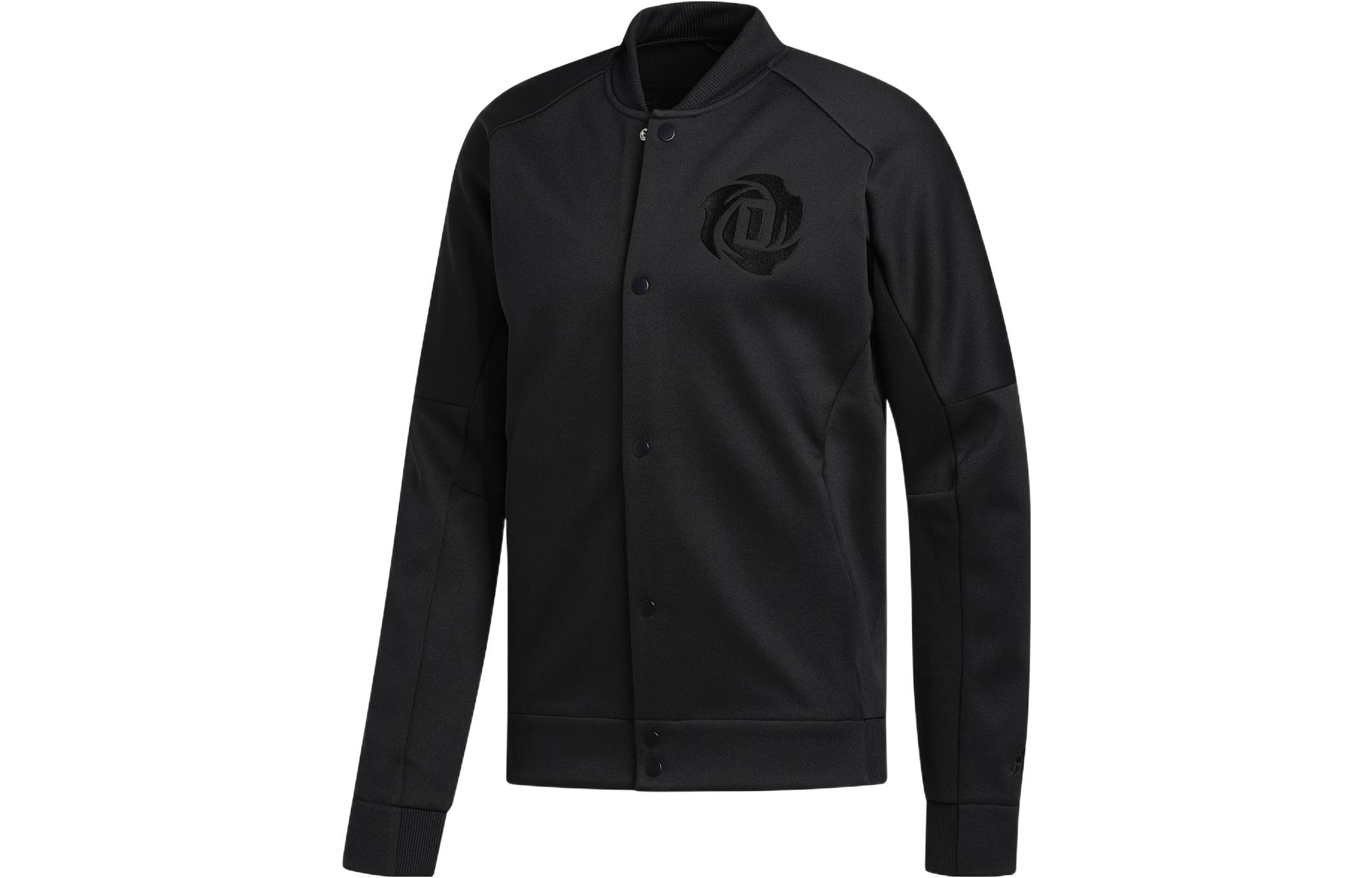 Adidas Jackets Men s Black V Neck Moderate Straight Fit CW6898 M