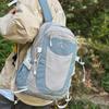 Contrast Color Stitching Backpack Unisex Lightweight Travel Backpack Student Schoolbag