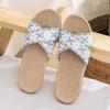 Four Seasons Women's Linen Deodorant Anti-slip Indoor/Outdoor Silent Slippers