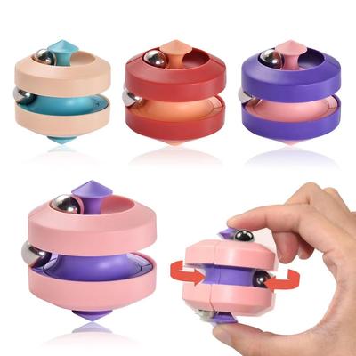 Orbit Ball Fidget Speelgoed Decompressie Angst ADHD Stressverlichting Draaiend Speelgoed Kralen Baan Bal Cadeaus Kinderen Volwassenen