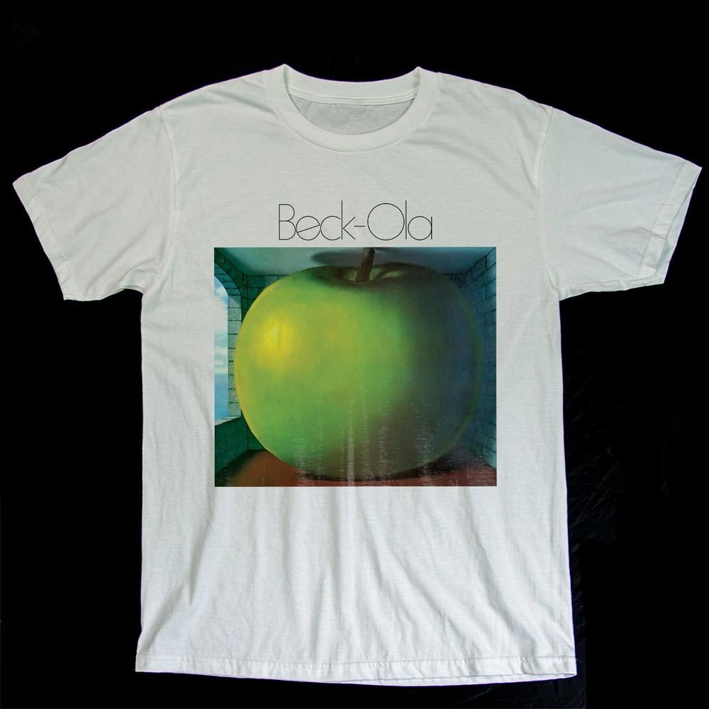 Jeff Beck Beck Ola Albums Cotton White Unisex T-shirt Size S-5XL Unisex T-Shirt XL