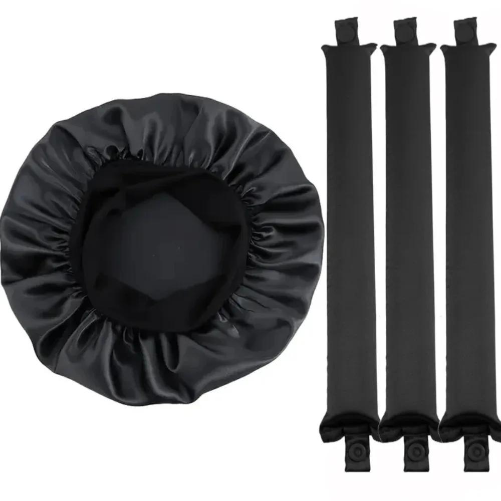 

Heatless Curling Rod Headband Soft Hair Curler No Heat Hair Rollers Lazy Curls Sleeping Flexi Rods with Bonnet Styling Tools